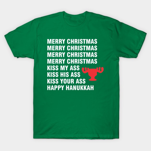 Merry Moose T-Shirt by Make it Festive